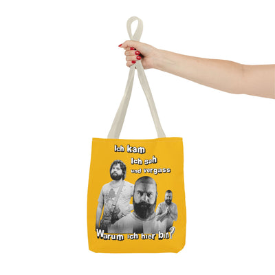 Tasche - Ich kam, ich sah und vergaß warum ich hier bin? Alan - Hangover - Bag