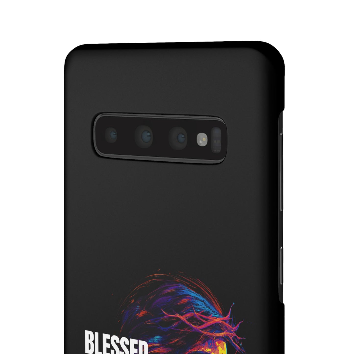 Blessed Saved Loved -  Snap Case Handyhülle - Jesus