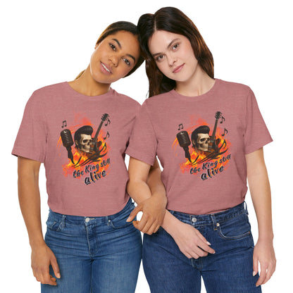 Music Vibes Unisex Jersey Tee - 'The King Still Alive' Graphic T-Shirt