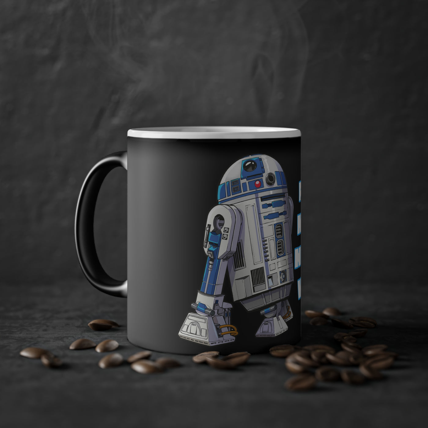 R2-D2 Magic Mug Don't Blip Me - 11oz Cooler Gift with Stylish Quote 