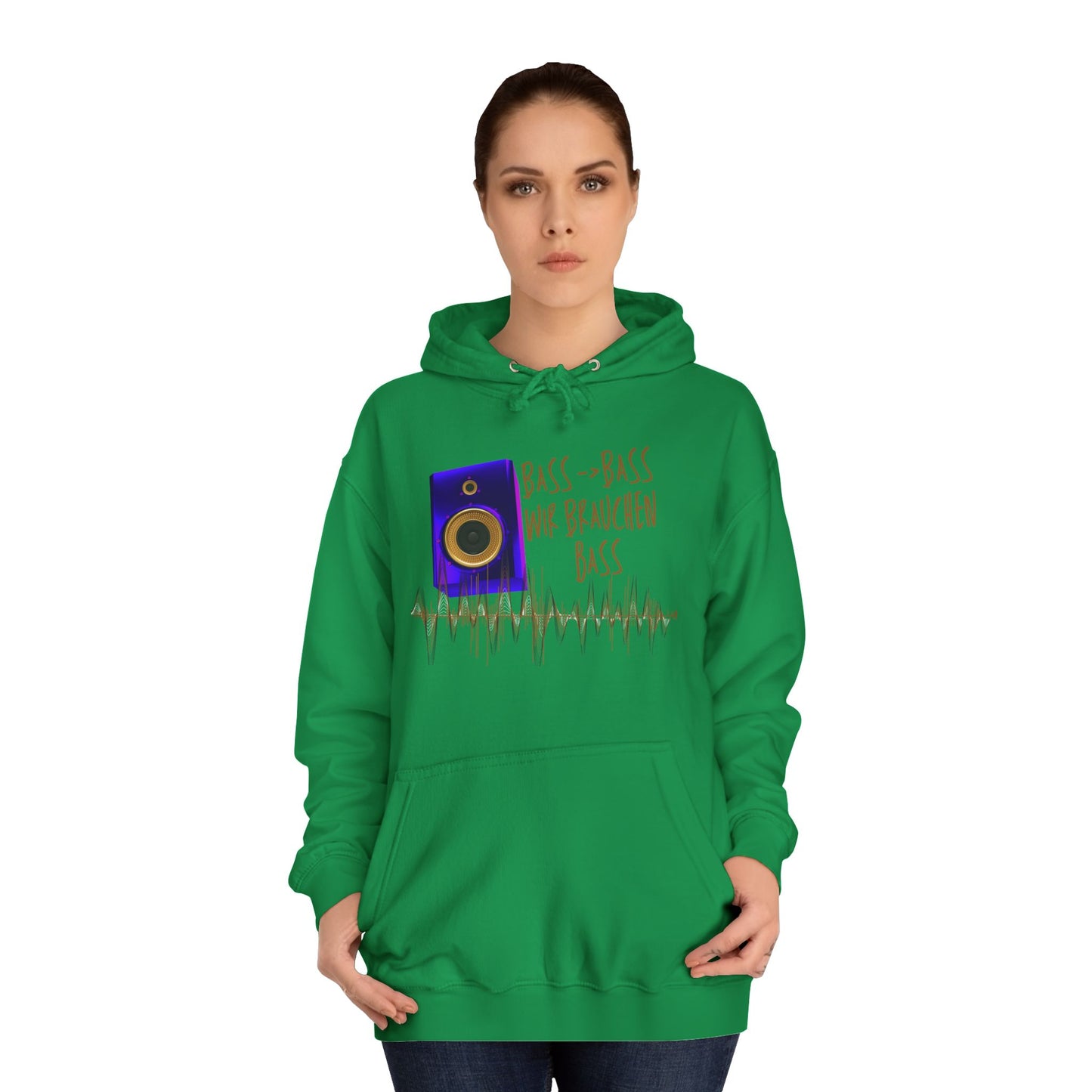 Bass, Bass wir brauchen Bass! Audio Vibes Hoodie | Unisex