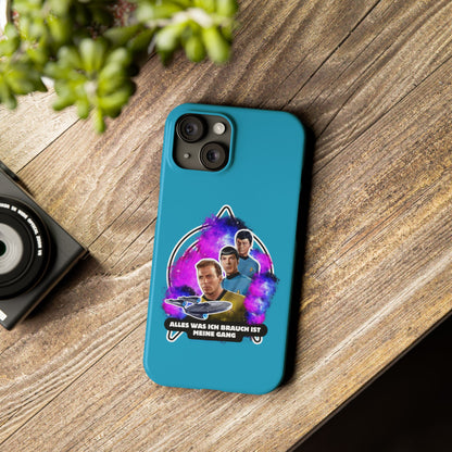 Handyhülle -  Star trek Slim Phone Cases "Alles was ich brauch ist meine Gang", Star Trek