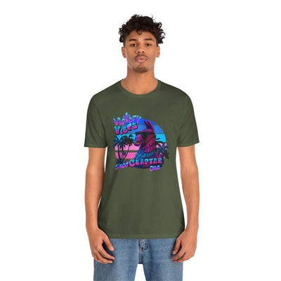 Retro Fortnite Vibe Unisex Short Sleeve Tee - 'Victory' Chapter One Graphic