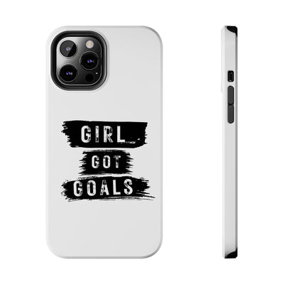 Handyhülle  Phone Case - "Girl Got Goals" - Stylish Protection for Ambitious Women