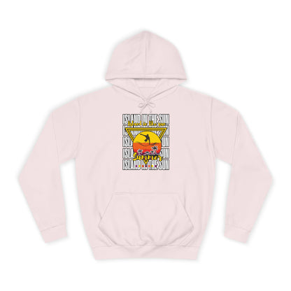 Vibrant College Spirit Hoodie, Unisex College Hoodie