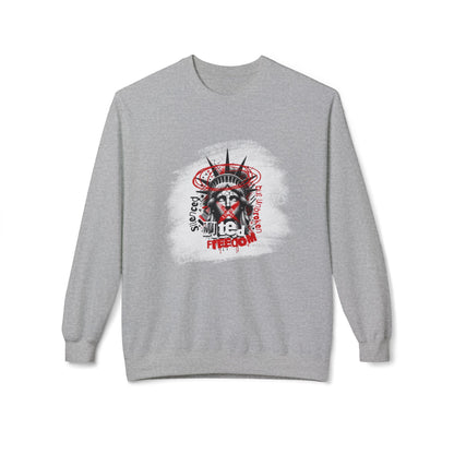 Freedom Statement Sweatshirt - Freiheitstatue muted but not unbroken