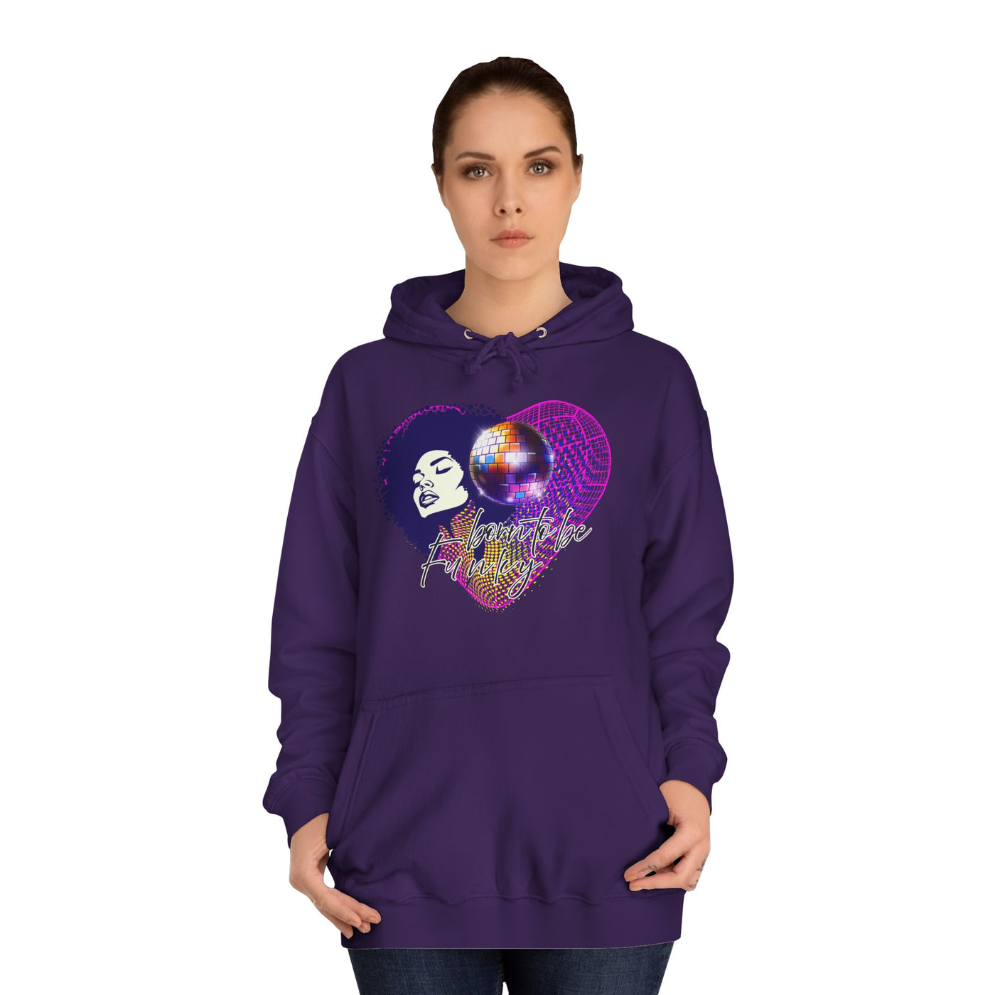 Born to be funky  Hoodie - Melly Silence