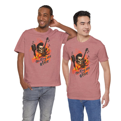 Music Vibes Unisex Jersey Tee - 'The King Still Alive' Graphic T-Shirt