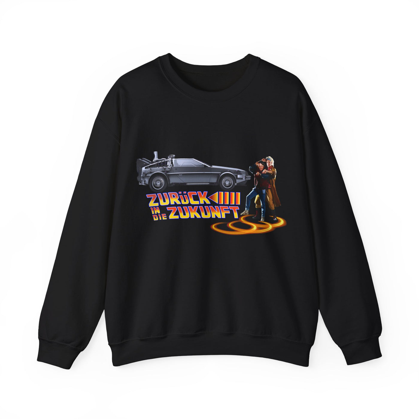 Retro Movie Sweatshirt - Back to the Future unisex