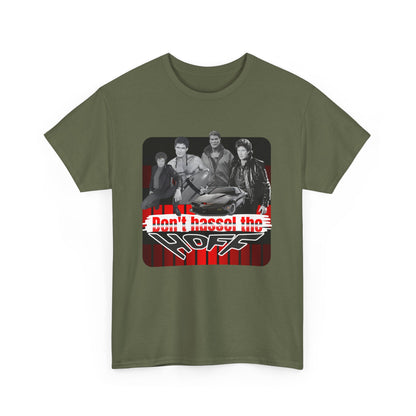 Don't Hassel the Hoff Unisex Heavy Cotton Tee | Retro Humor Shirt for Fans