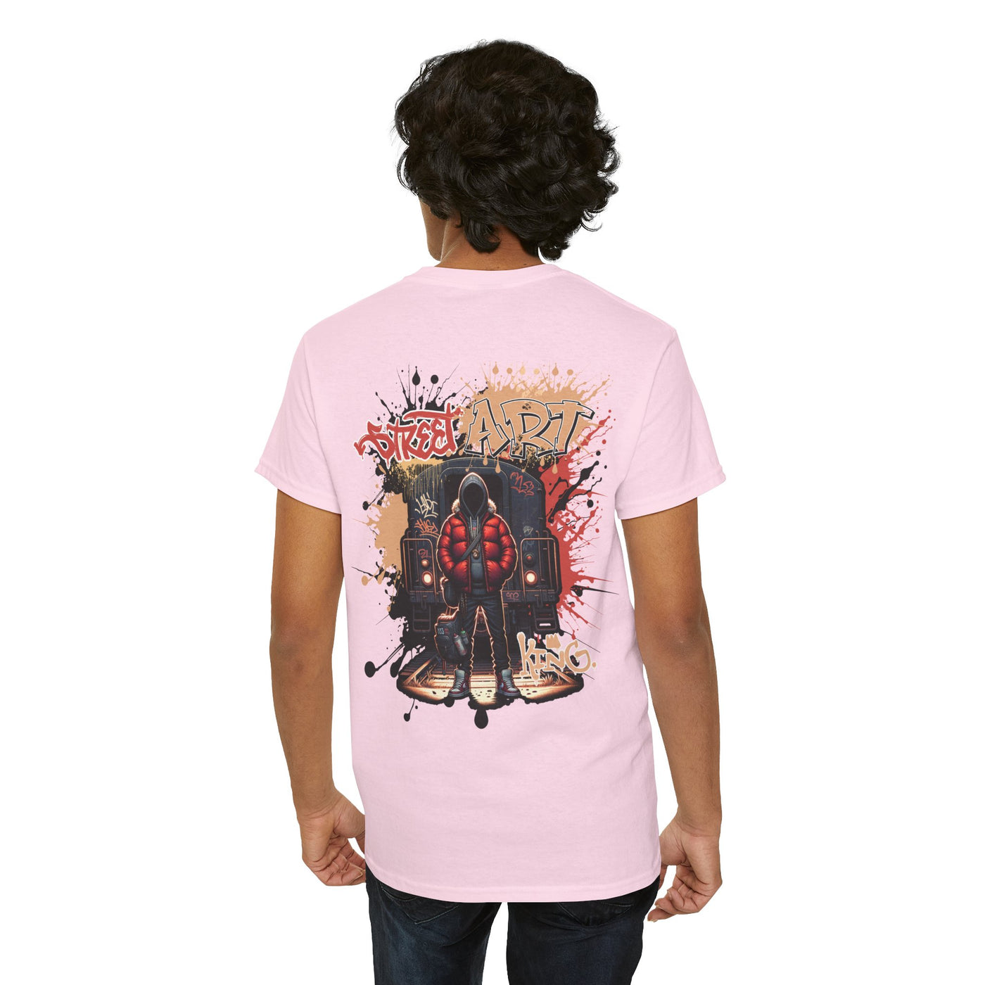 Urban Street Art Tee, Graphic T-Shirt, Casual Wear, Artistic Gift, Street Style Top, Hip-Hop Fashion Shirt Unisex - Graffiti