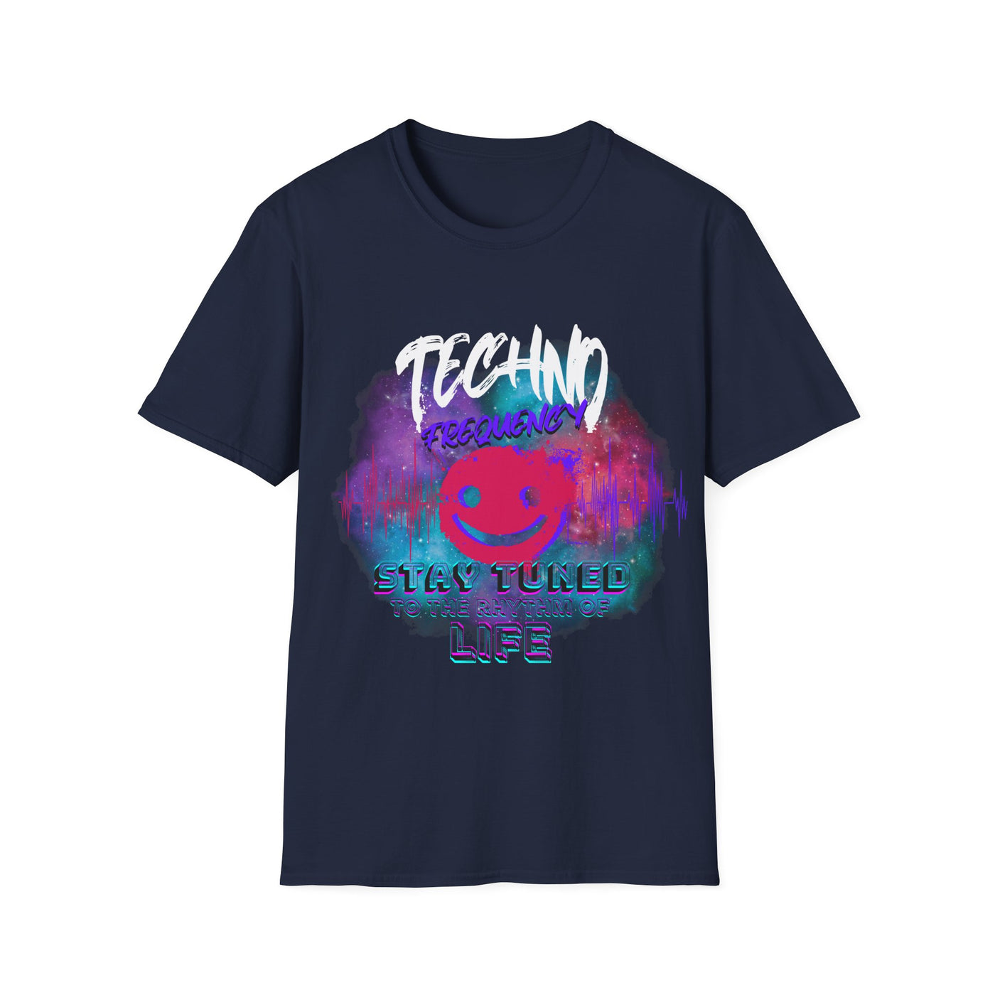 Techno Vibe Unisex T-Shirt | Stay Tuned to the Rhythum of Life