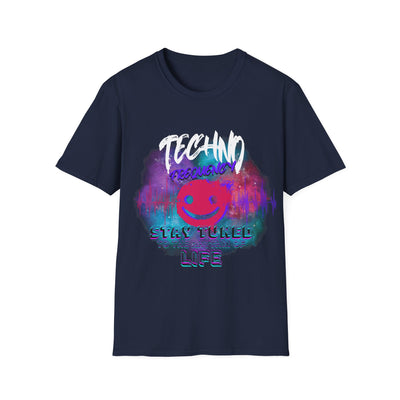 Techno Vibe Unisex T-Shirt | Stay Tuned to the Rhythum of Life