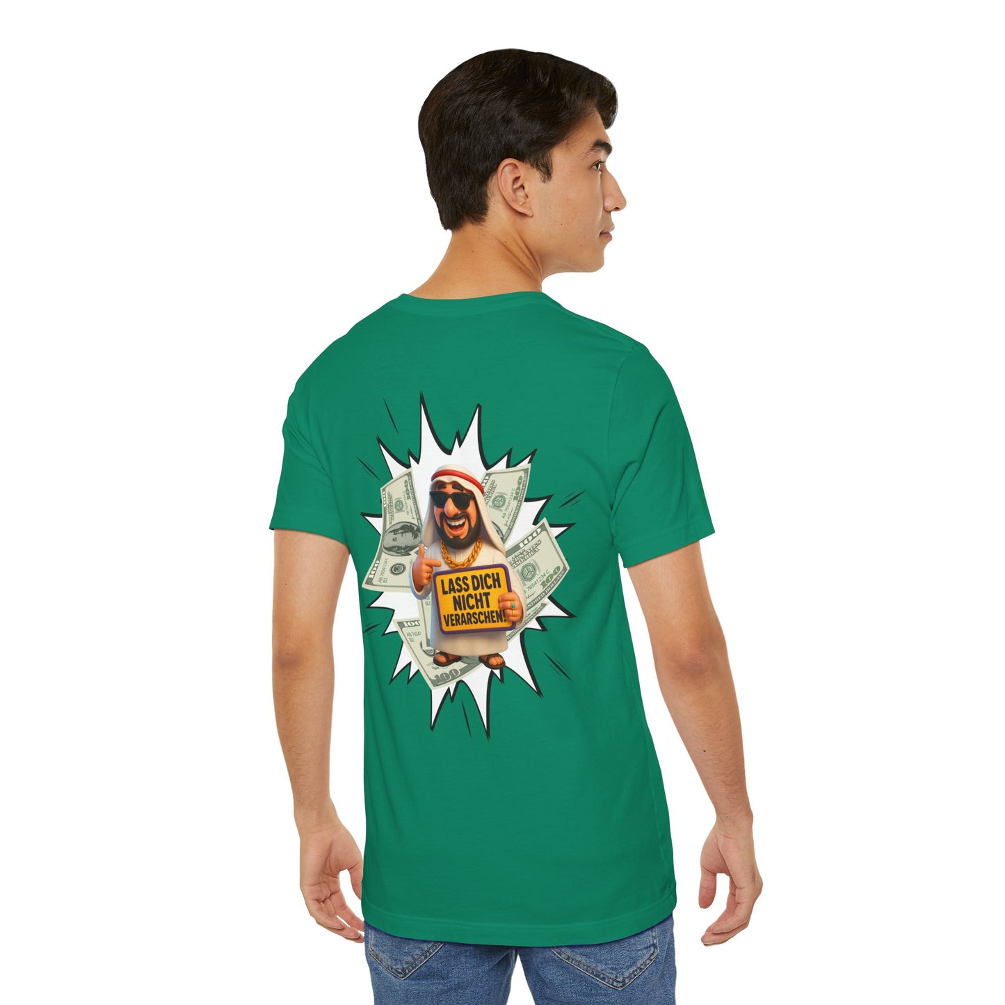 Bitcoins Dubai - Rosarote Welt - lass dich nicht verarschen T - Shirt