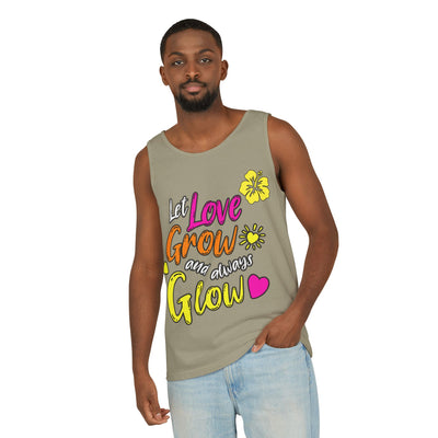 Tank Let Love Grow ... , Motivational Workout Shirt