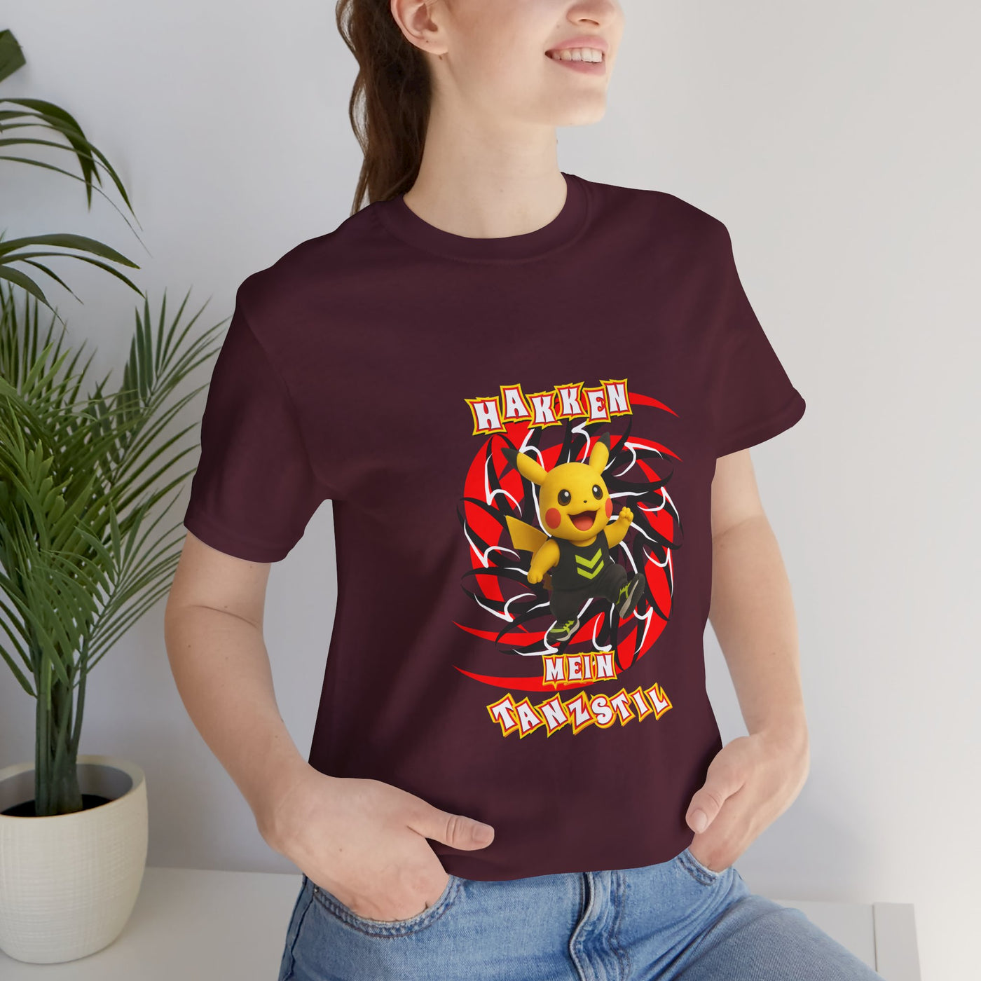 Techno - Hakken T-Shirt, Unisex -Pokemon Style
