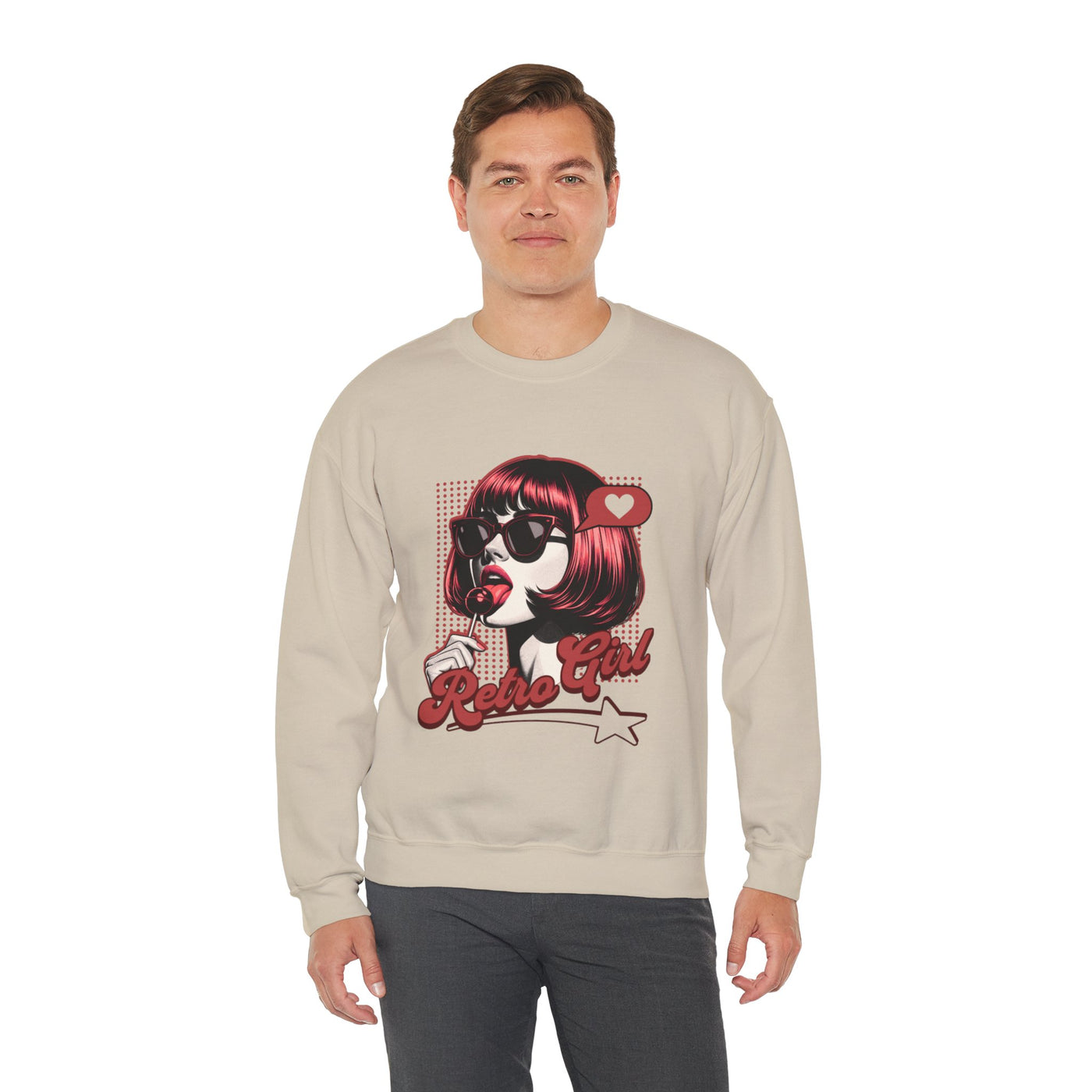 Retrogirl  Pop Art Women's Sweatshirt