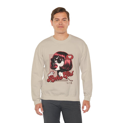 Retrogirl  Pop Art Women's Sweatshirt
