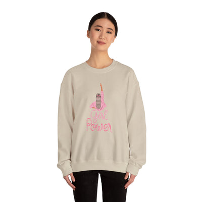 Girl Power Unisex Crewneck Sweatshirt,
