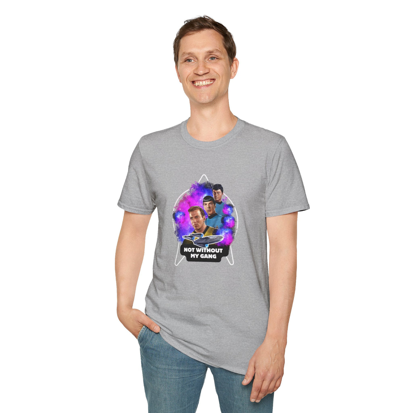 Not Without My Gang Unisex T-Shirt - Nostalgic Space Adventure Tee for Fans 