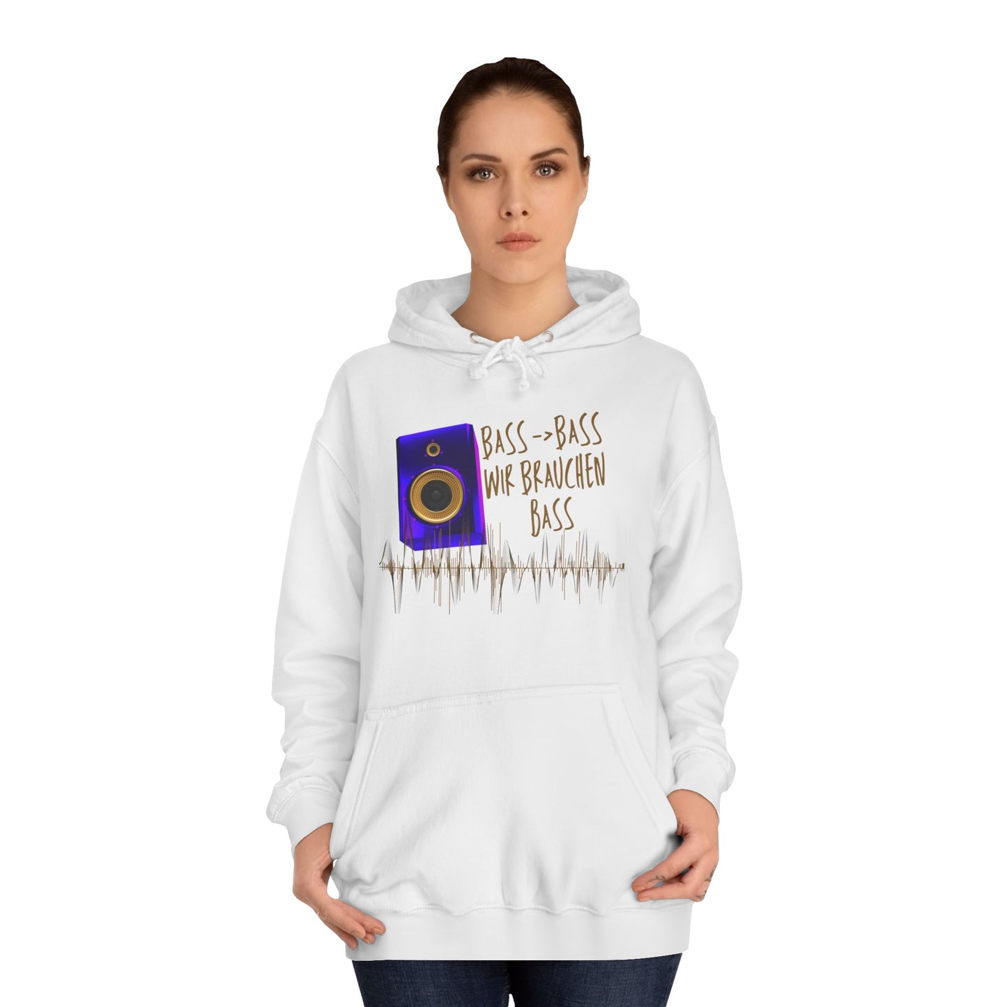 Bass, Bass wir brauchen Bass! Audio Vibes Hoodie | Unisex
