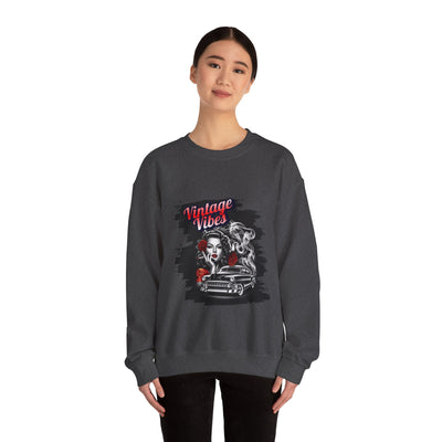 Vintage Vibes Unisex Sweatshirt, Retro