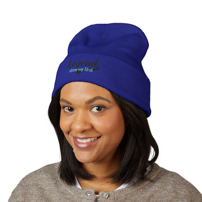 Legend Beanie - Classic Cuffed Hat, Unisex Beanie