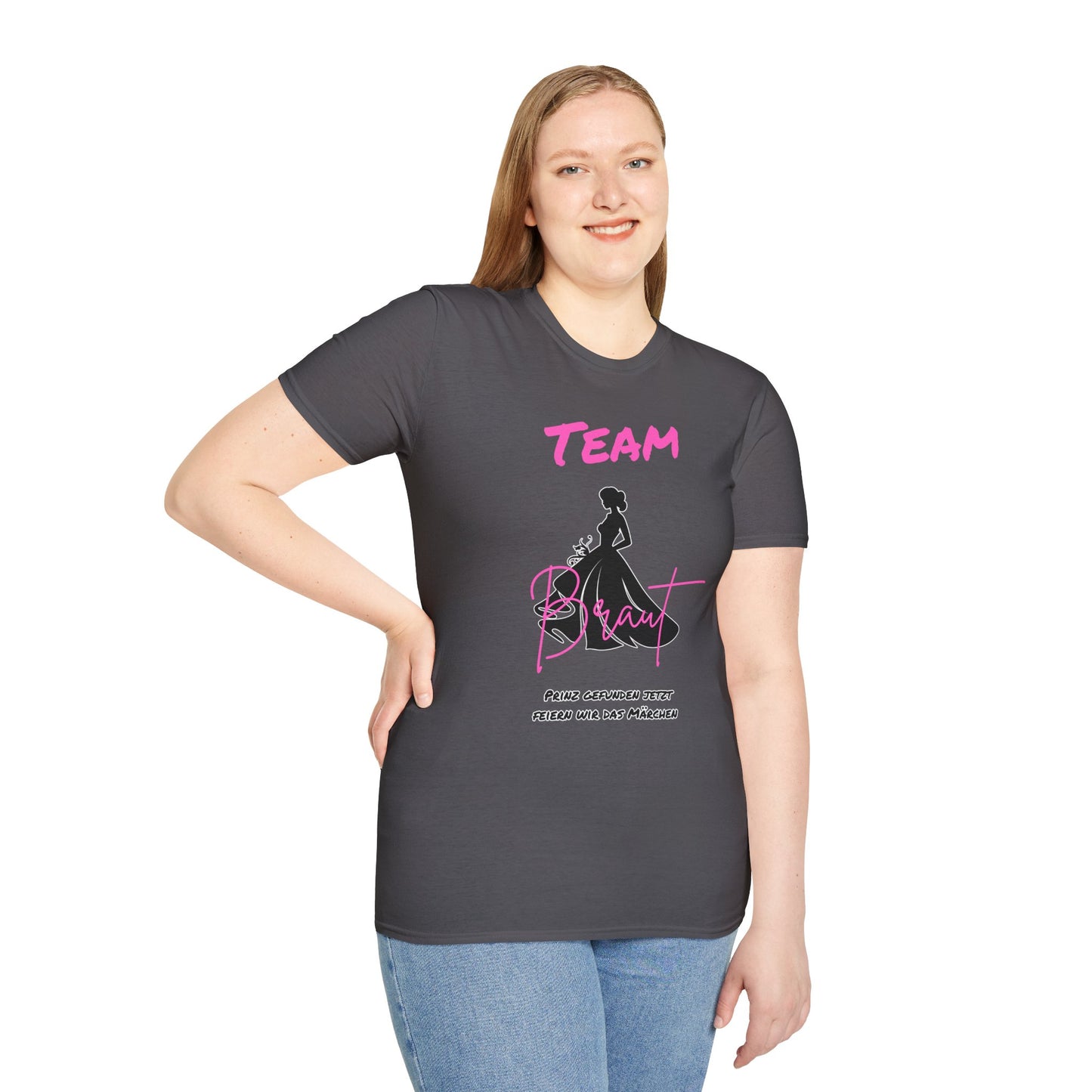 Team Bride Braut T-Shirt - Traumhochzeit