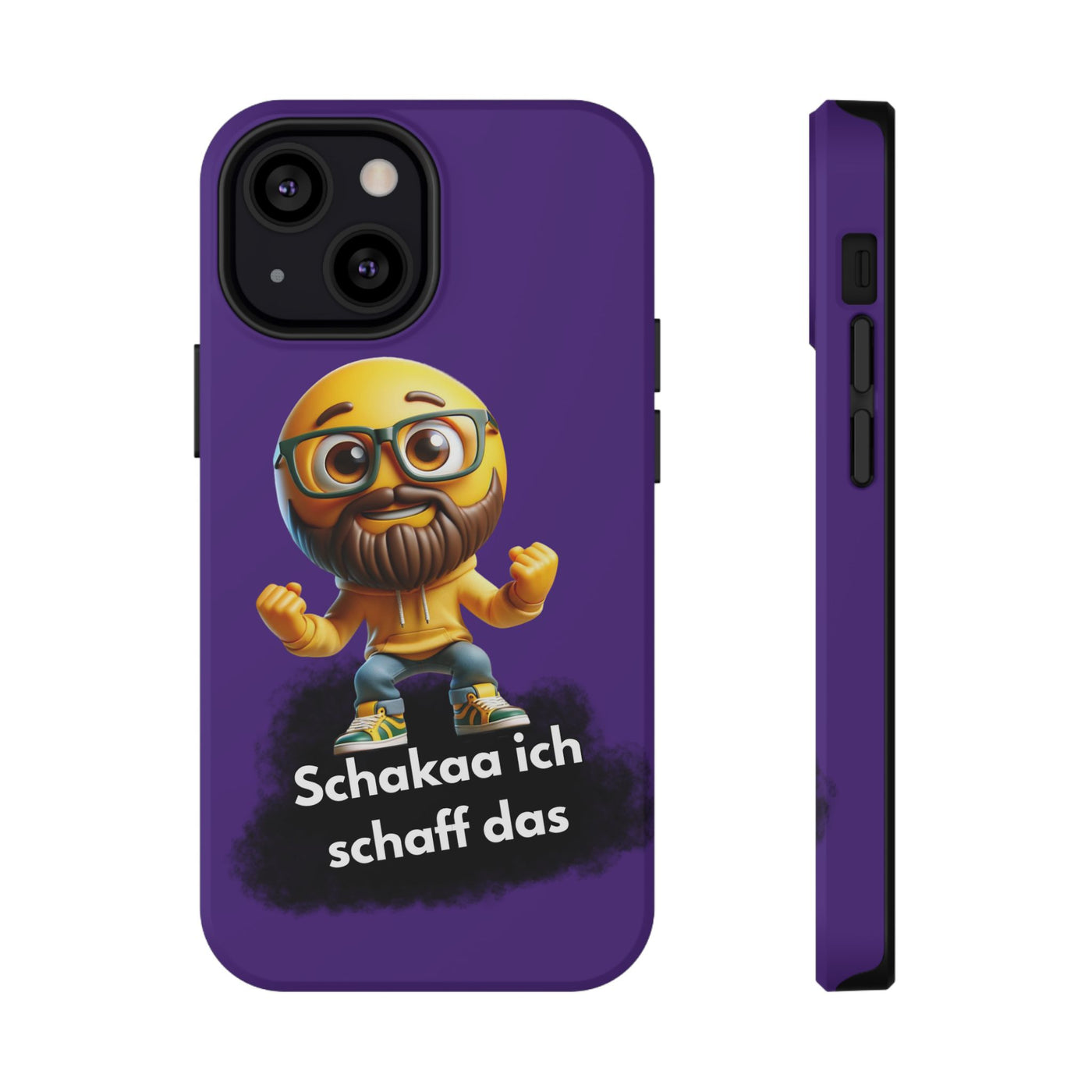 Motivational Impact-Resistant Phone Case - "Schakaa ich schaff das"