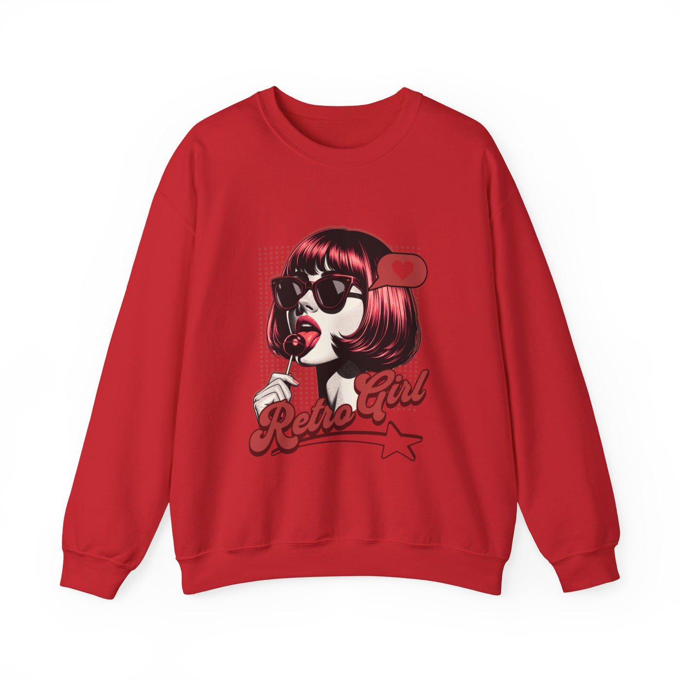 Retrogirl  Pop Art Women's Sweatshirt