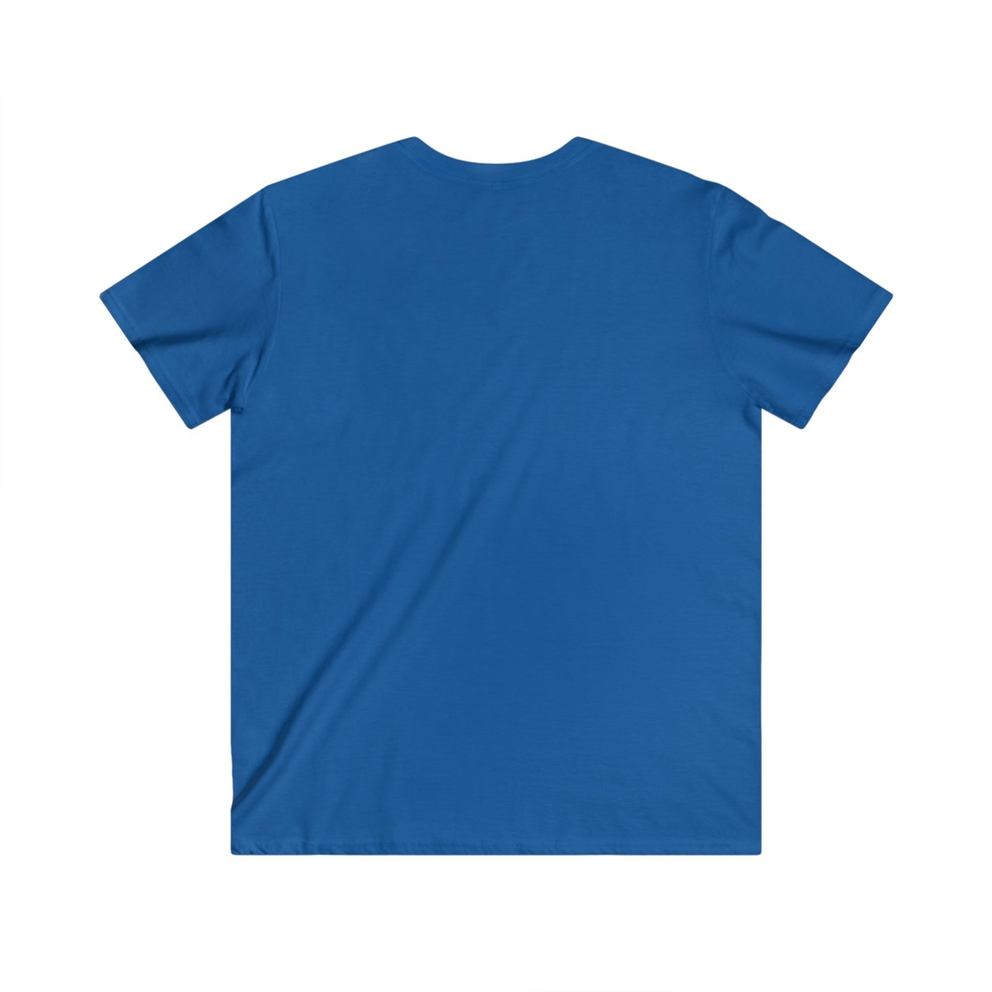 Men's V-Neck Graphic Tee - I love my wife - watch all the day Football