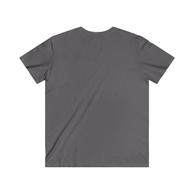 Men's V-Neck Graphic Tee - I love my wife - watch all the day Football