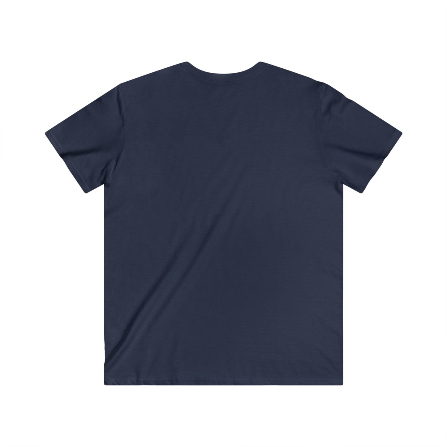 Men's V-Neck Graphic Tee - I love my wife - watch all the day Football