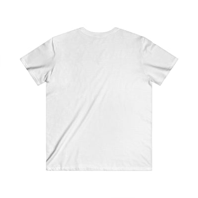 Men's V-Neck Graphic Tee - I love my wife - watch all the day Football