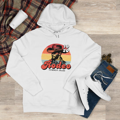 Retro Rodeo King Sweatshirt, Cowboy Hoodie, Western Apparel, Gift for Ranchers, Rodeo Fans, Cozy Hoodie for Men