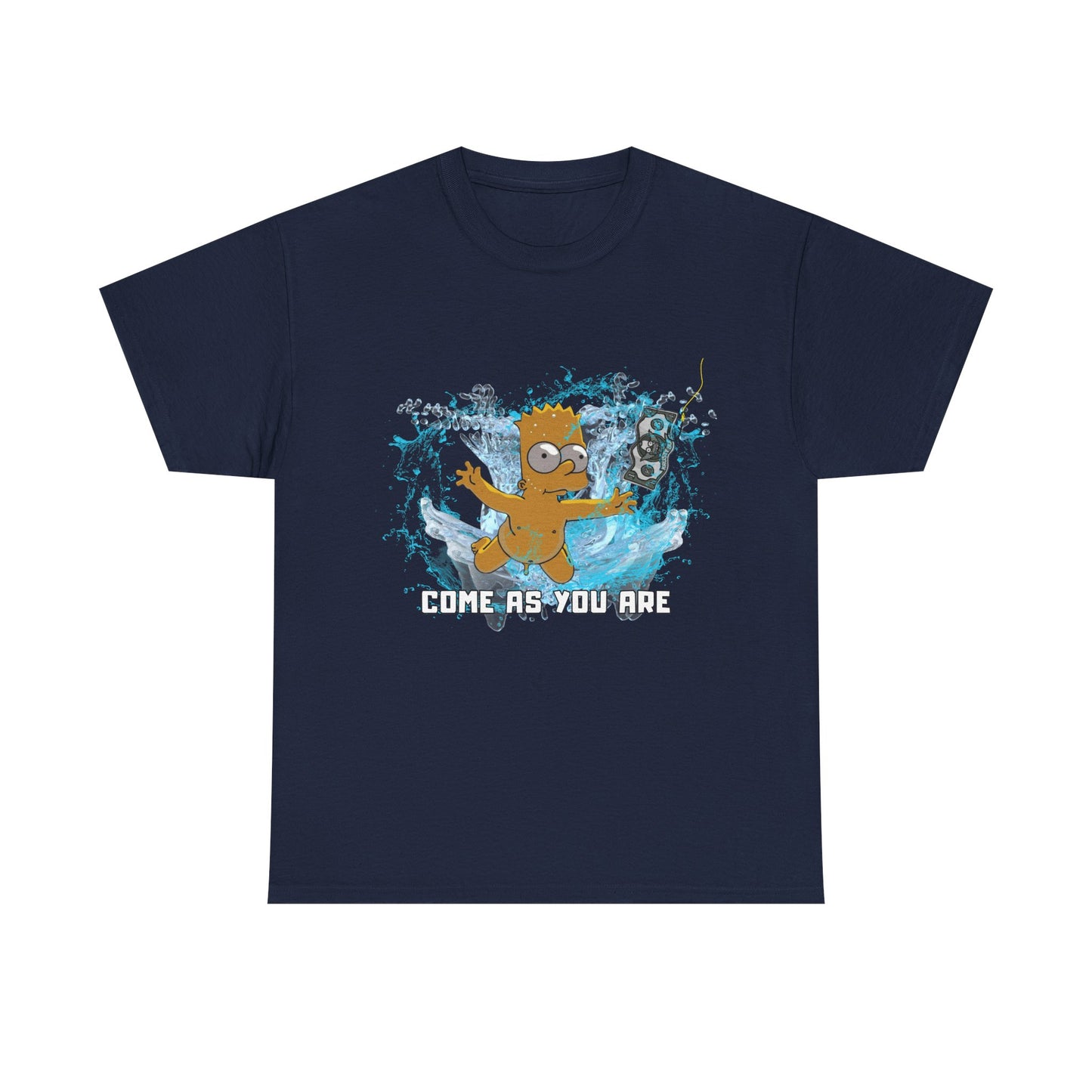 Come As You Are Unisex Shirt Bart Simpson