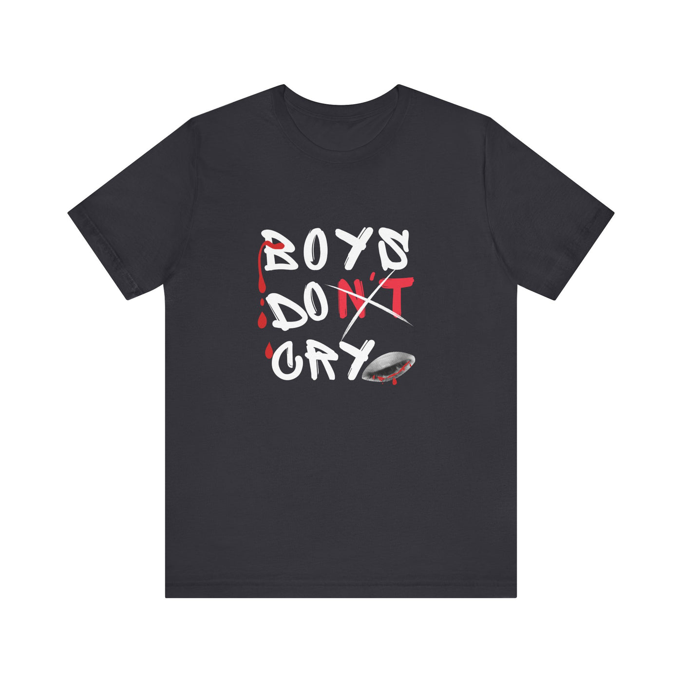 Boys Don't Cry for Men, Casual T-shirt