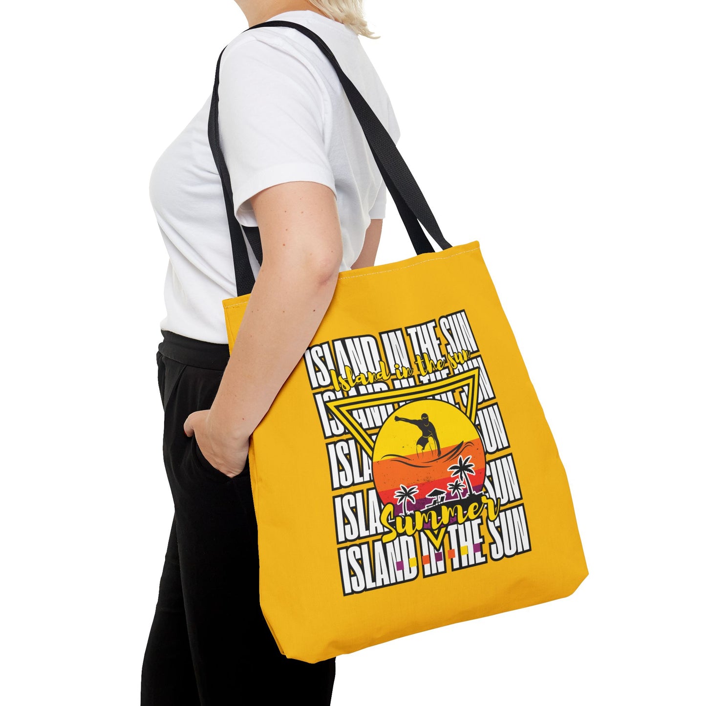 Bag "Island in the sun"  Summer - Vibes Design - Strandtasche, Beach Bag, Tragetasche
