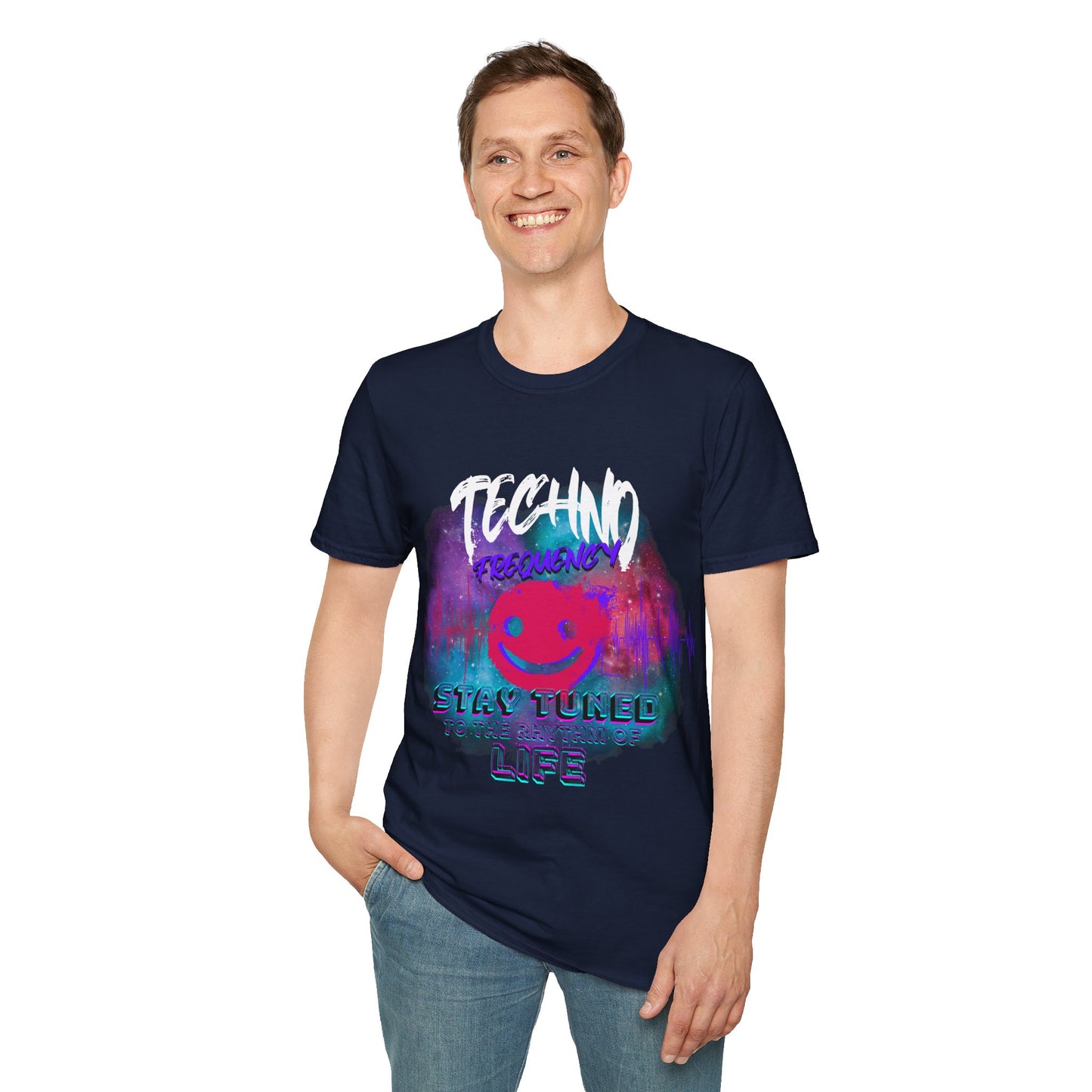 Techno Vibe Unisex T-Shirt | Stay Tuned to the Rhythum of Life