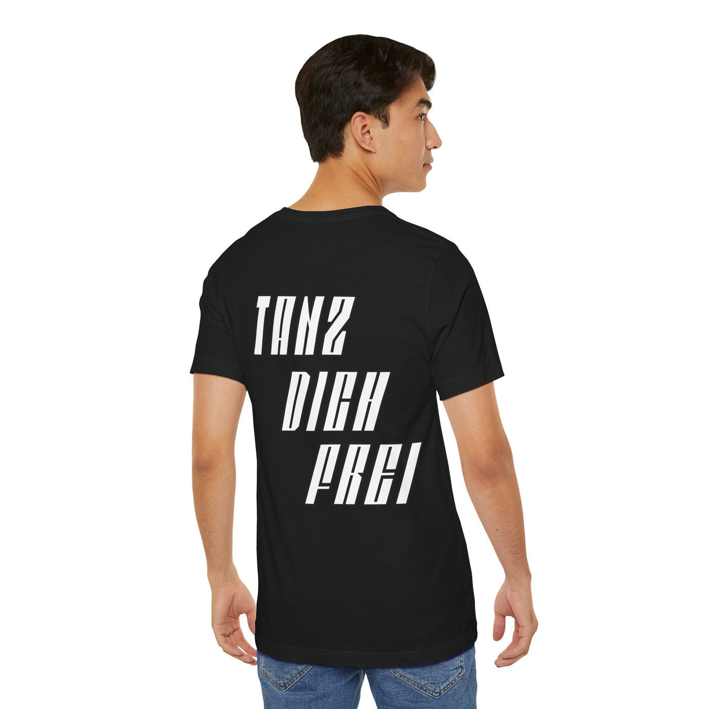 Tanz dich frei - Retro Techno Vibe Unisex Tee, Dance Party Shirt, Gift for Ravers, Festival Fashion,