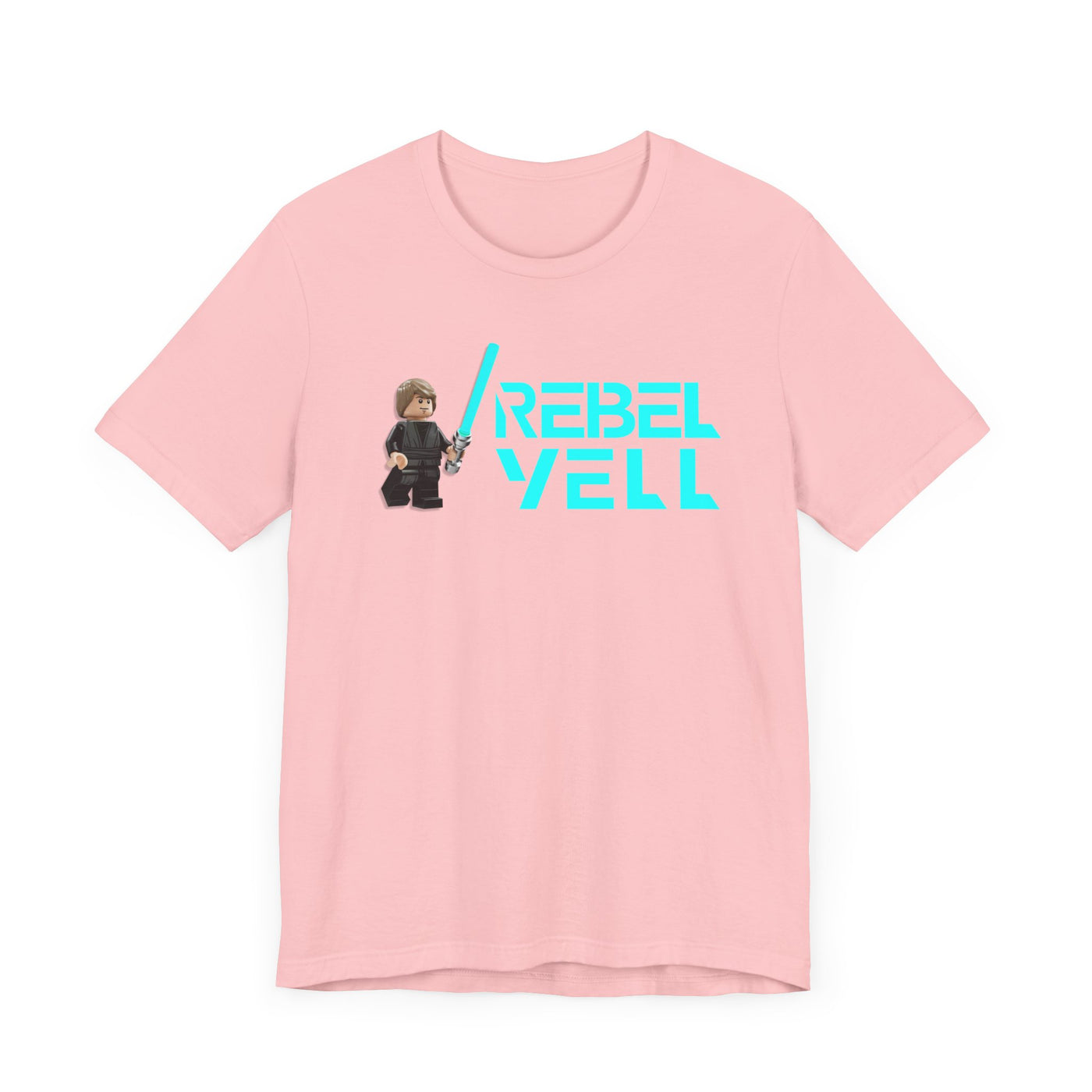 Cool Rebel Yell Luke Skywalker Unisex Jersey Tee - Short Sleeve Graphic T-Shirt for Fans