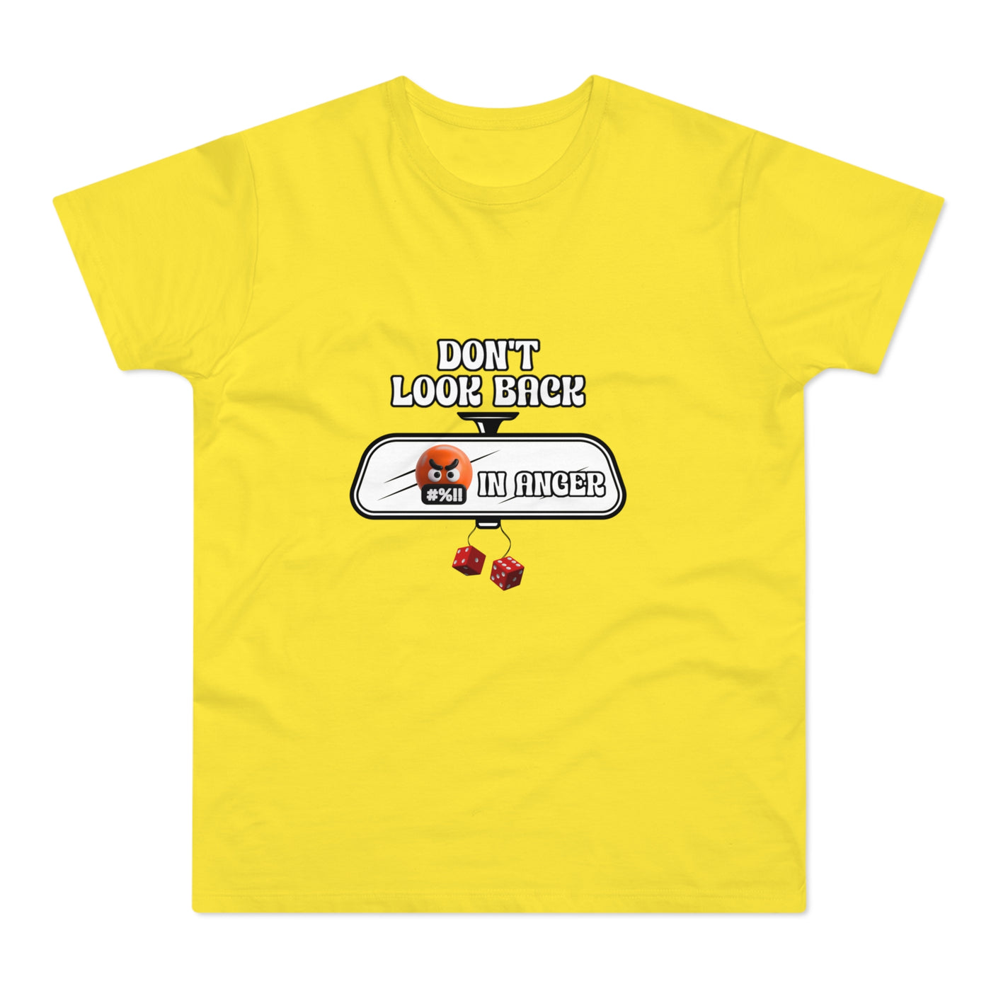 Don't Look Back in Anger Men's T-Shirt, Motivational