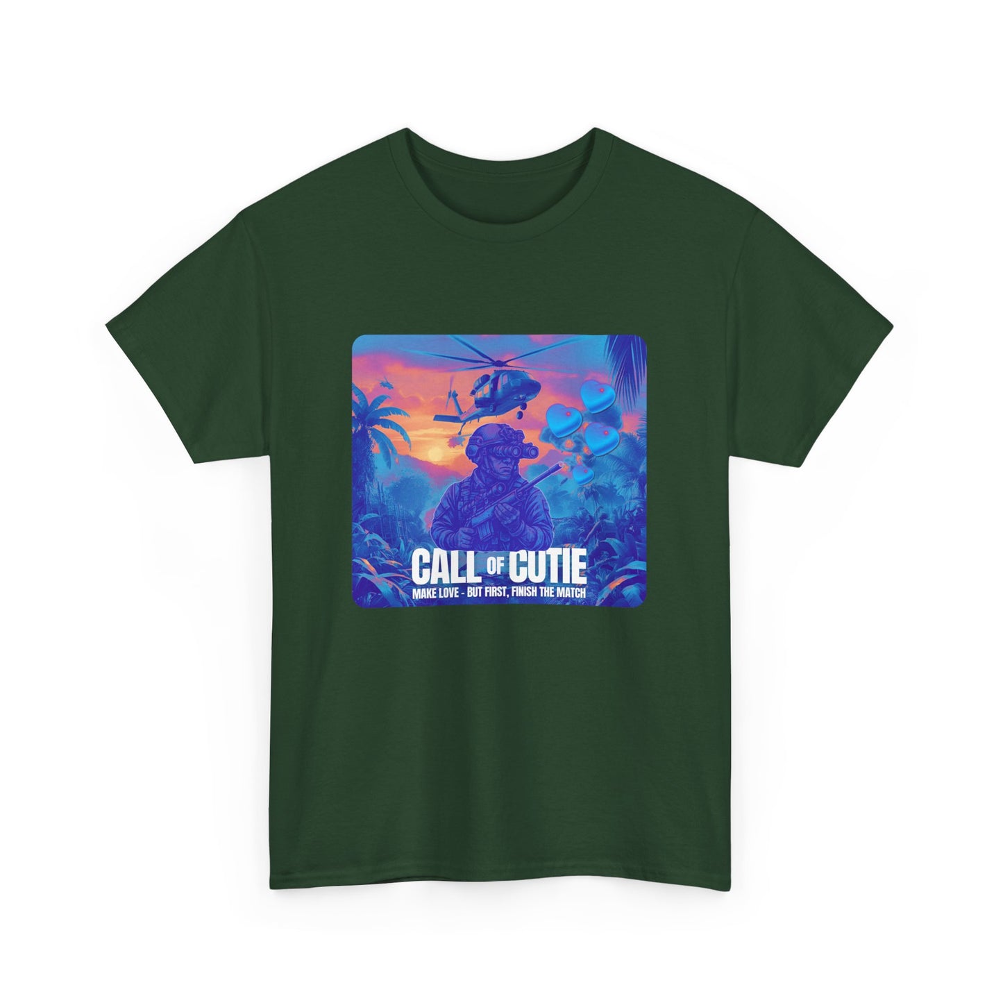 Retro Call of Cutie Unisex Oversized Boxy Tee - Chill Vibes for Game Lovers 
