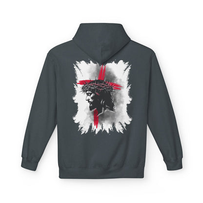 Faith-Inspired Hoodie: Blessed, Saved, Loved - Christian JESUS