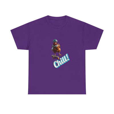 Chill Skateboarding Chicken Shirt