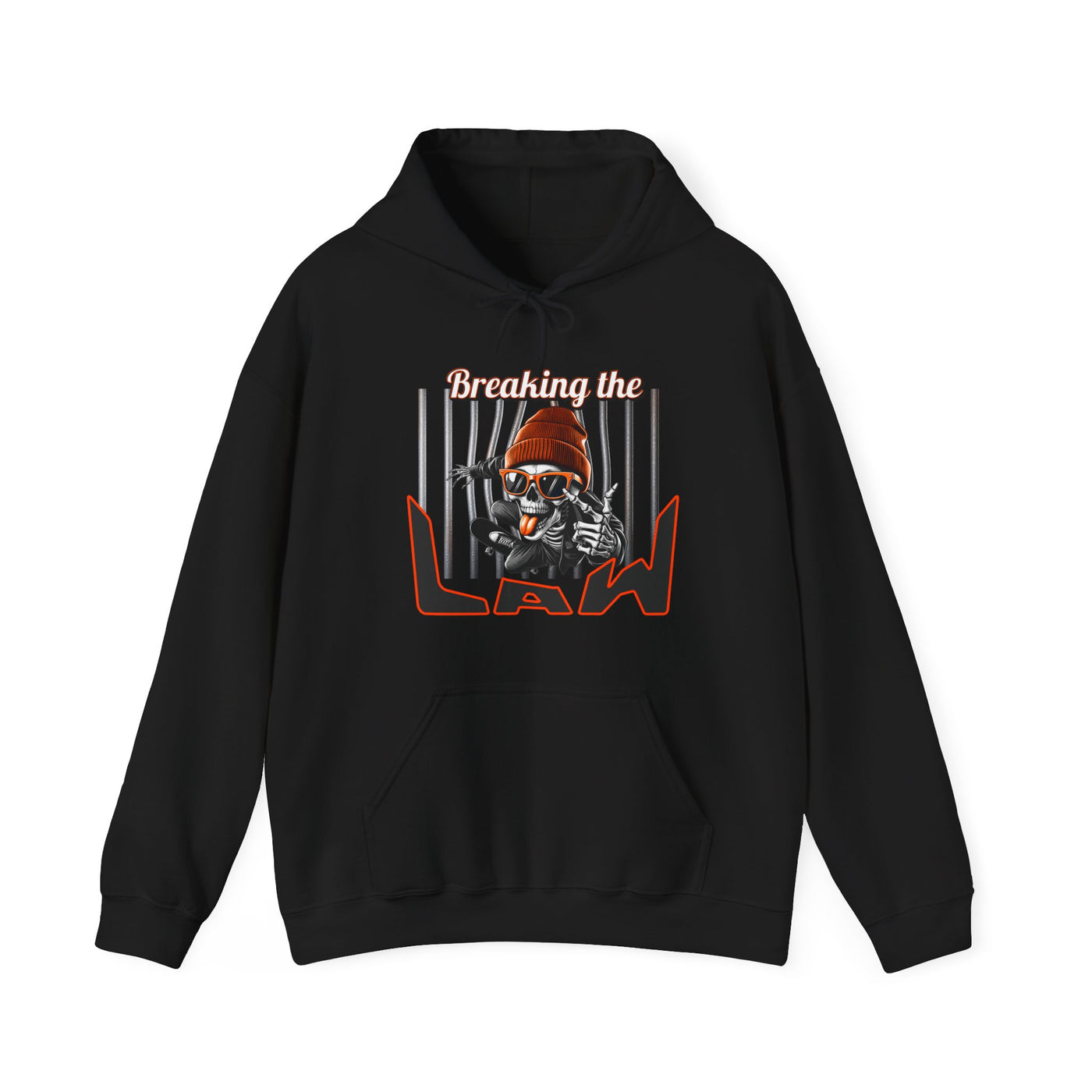 Breaking the Law Hoodie, Unisex