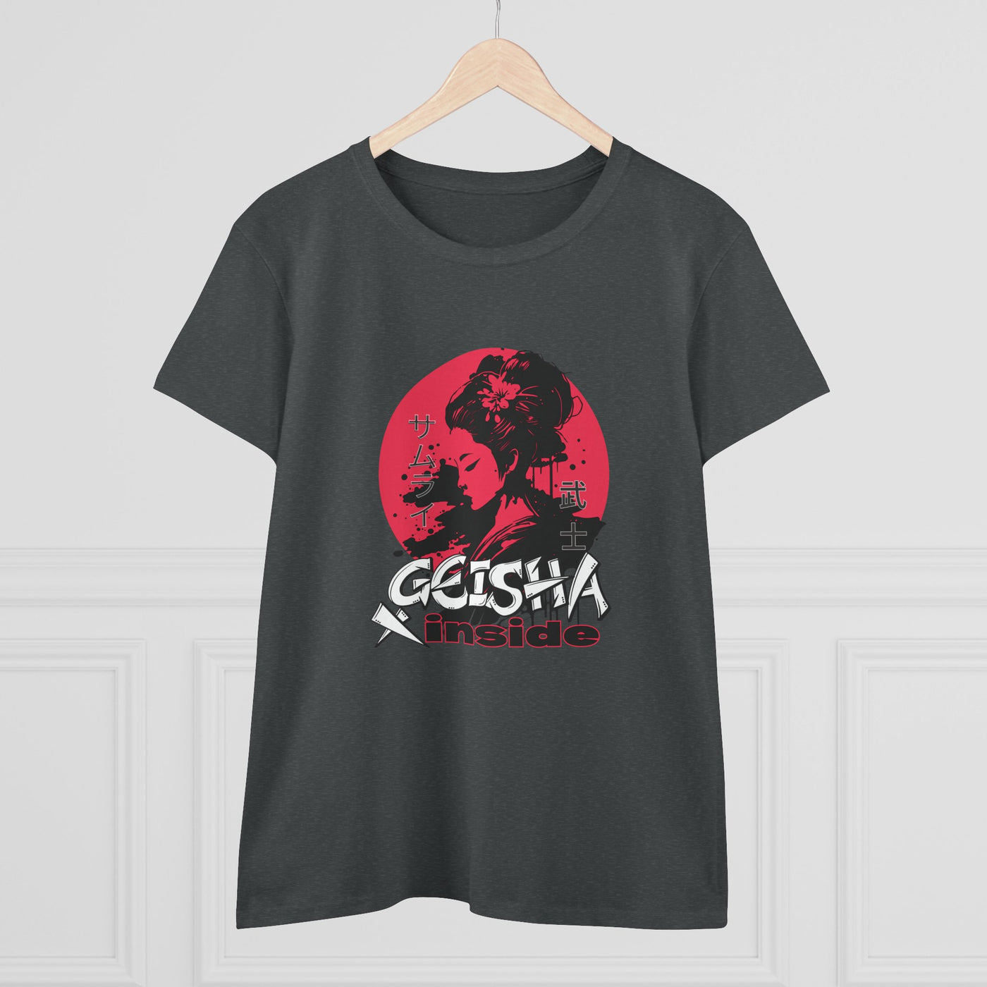 "Geisha Inside"Fleece Shirt, Cozy