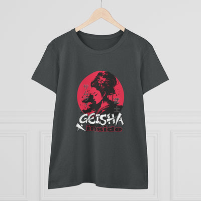 "Geisha Inside"Fleece Shirt, Cozy