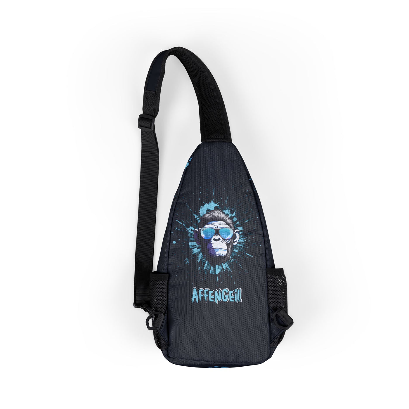 Cool Graphic Chest Bag - Fun Monkey Design Monkey / Affengeil