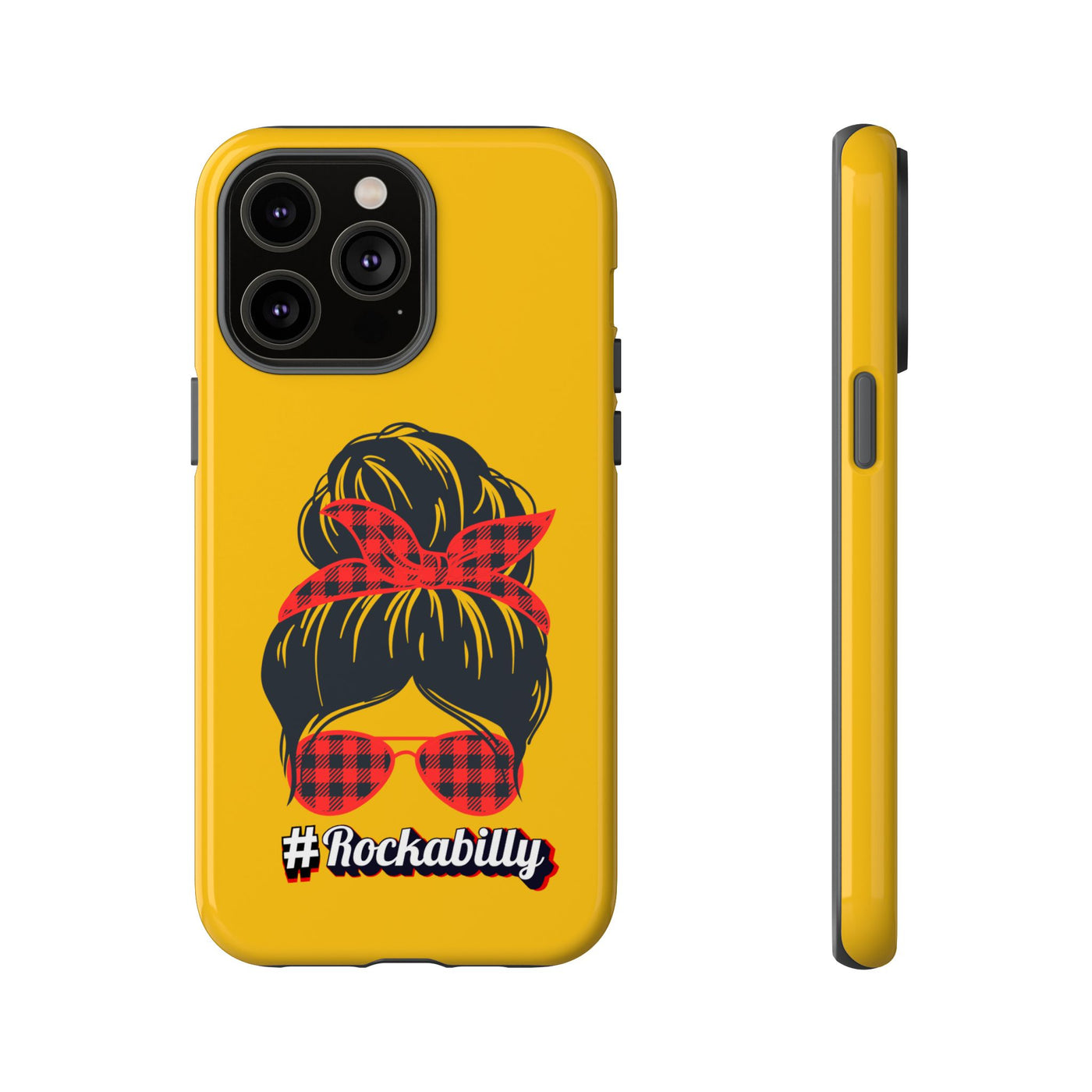 Handyhülle Rockabilly Phone Case, Vintage Scooter Design, Retro Style Cover